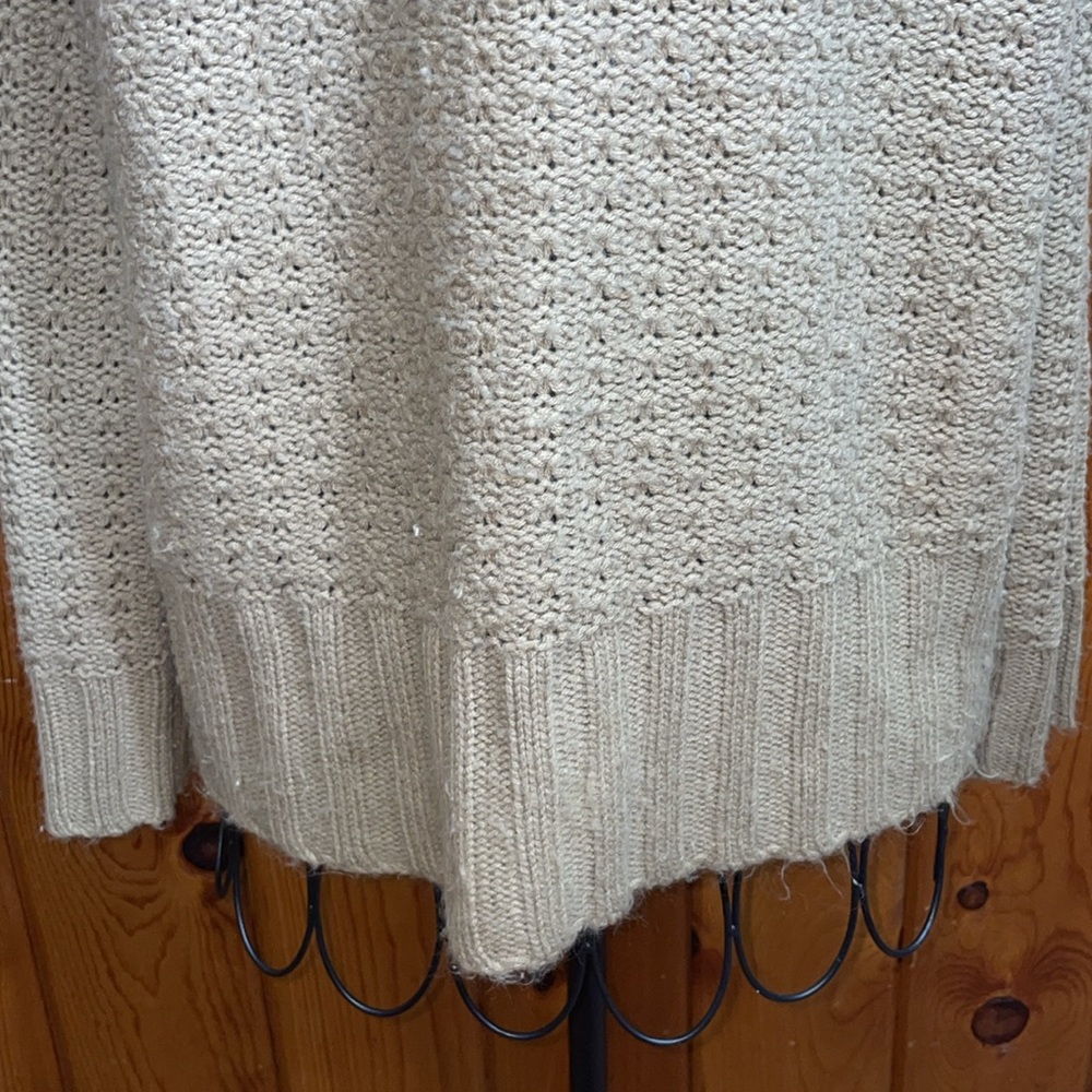 United States sweater Cozy Knit Sweater in Beige size large soft comfy winter - Picture 3 of 5